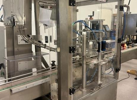 Used Confectionary Packaging Line – Jar Filling and Automatic Lid Application